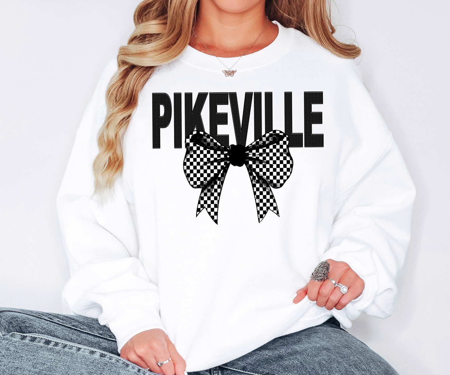 Pikeville Coquette Checker Bow Digital Download