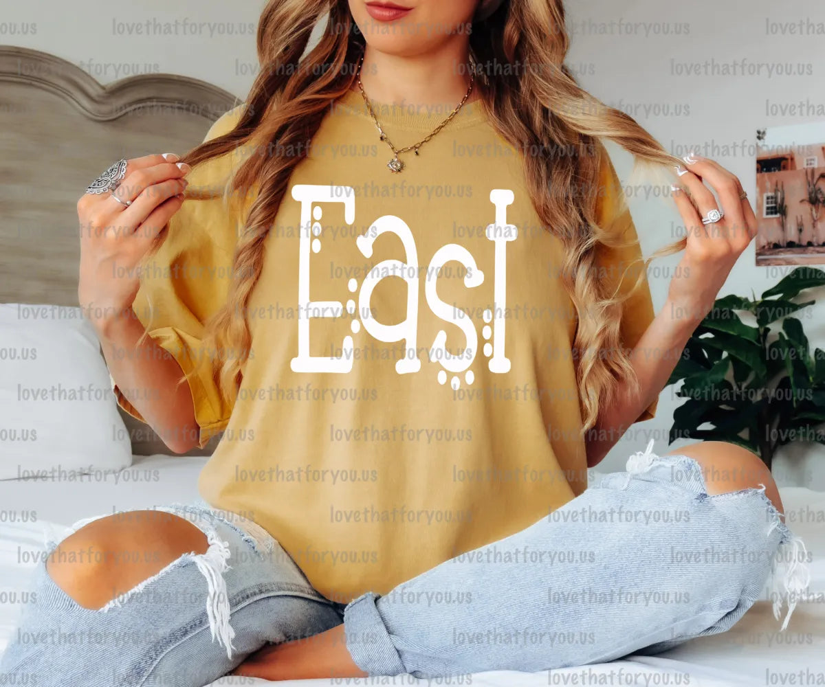 East Dotted Doodle Digital Download