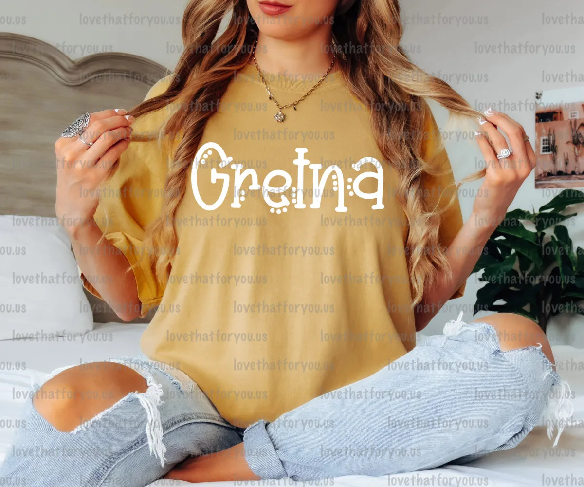 Gretna Dotted Doodle Digital Download