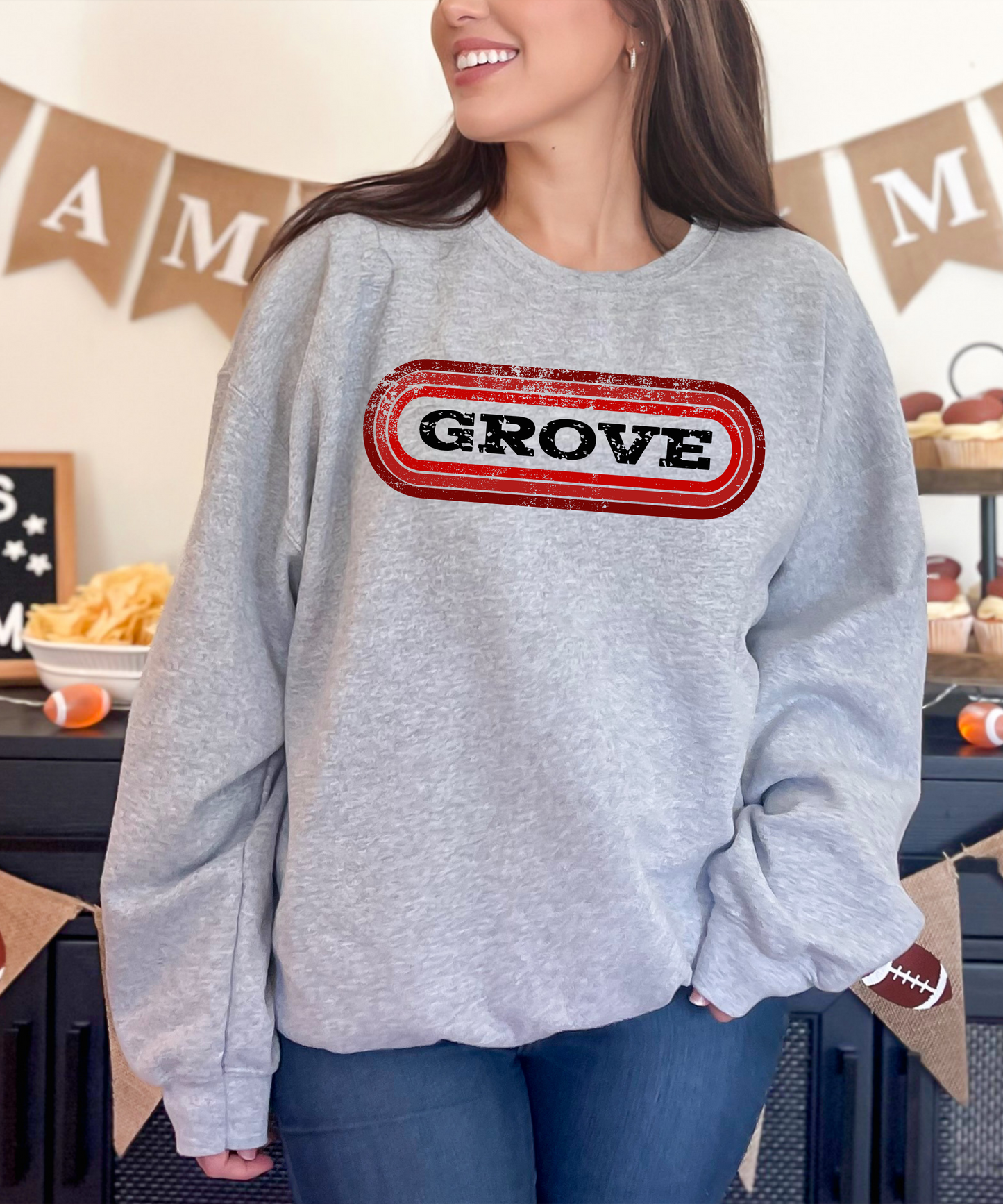 Grove Retro Oval Digital Download
