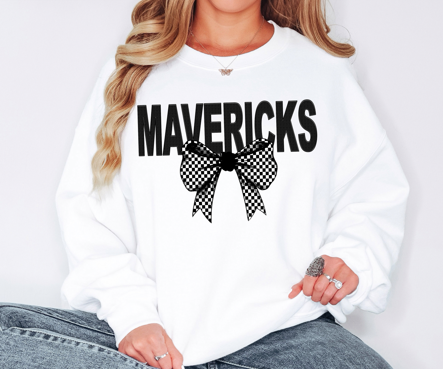 Mavericks Coquette Checker Bow Digital Download
