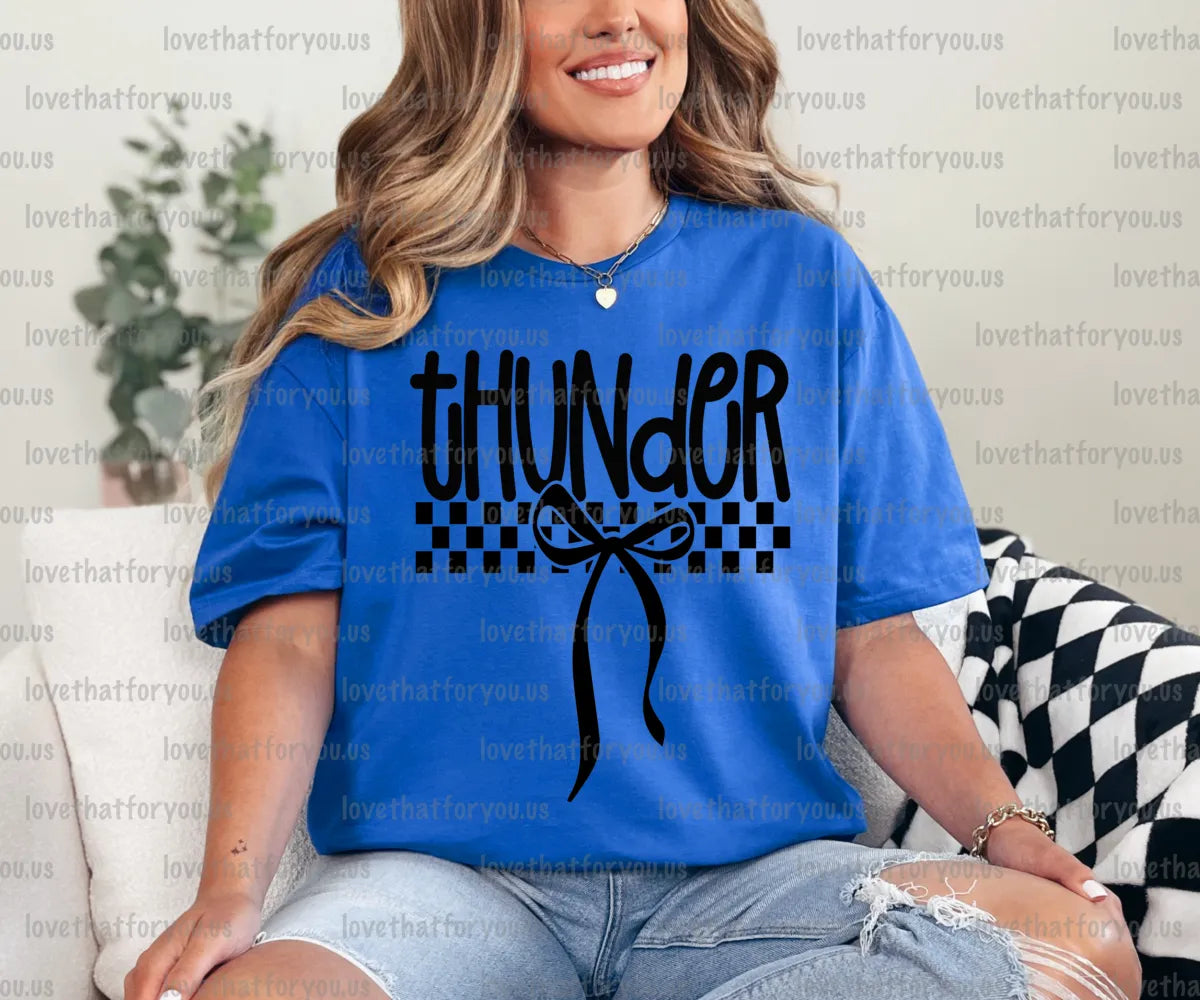 Thunder Simple Bow PNG Digital Download