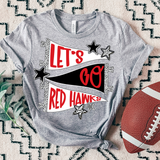Red Hawks Star Banner Trio Lets Go Digital Download