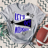 Wildcats Star Banner Trio Lets Go Digital Download