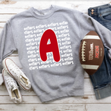 Antlers Funky Repeat Red/White Digital Download