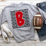 Big Reds Funky Repeat Red/Black Digital Download