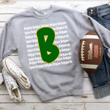 Bison Funky Repeat Green-Gold/White Digital Download
