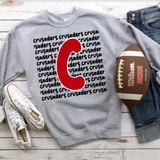 Crusaders Funky Repeat Red/Black Digital Download