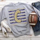 Crusaders Funky Repeat Vegas Gold/Navy Digital Download
