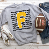 Falcons Funky Repeat Gold/Black Digital Download