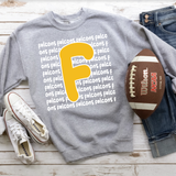 Falcons Funky Repeat Gold/White Digital Download