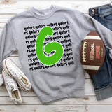 Gators Funky Repeat Kelly Green/Black Digital Download
