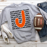 Jackets Funky Repeat Orange/Black Digital Download