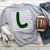 Loftis Funky Repeat Dark Green/White Digital Download