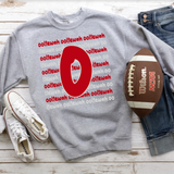 Ooltewah Funky Repeat Red/Light Gray Digital Download