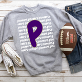 Pioneers Funky Repeat Purple-Vegas Gold/White Digital Download