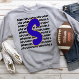 Sabercubs Funky Repeat Royal Blue-Gold/Black Digital Download