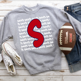 Saints Funky Repeat Red-Navy/White Digital Download
