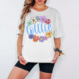 Lollie Spring Flower Circle Digital Download