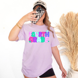 Fourth Grade Preppy Bubble Grade Digital Download