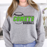 Comets Baseball Digital Download