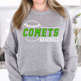 Comets Baseball Digital Download