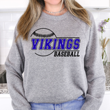 Vikings Baseball Digital Download