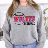 Wolves Baseball Digital Download