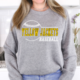 Yellow Jackets Baseball Digital Download