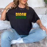 Bison Green/Gold Varsity Line Team Digital Download