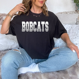 Bobcats White Varsity Line Team Digital Download