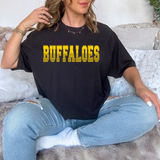 Buffaloes Yellow Varsity Line Team Digital Download