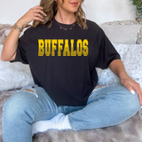 Buffalos Yellow Varsity Line Team Digital Download