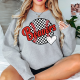 Beavers Checker Baseball Heart Digital Download