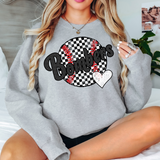 Bombers Checker Baseball Heart Digital Download