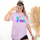 Bus Driver Preppy Bubble Neon Digital Download