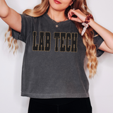Lab Tech Black Cheetah Outline Digital Download