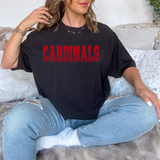 Cardinals Red Varsity Line Team Digital Download
