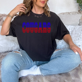 Cougars Red/Royal Blue Varsity Line Team Digital Download