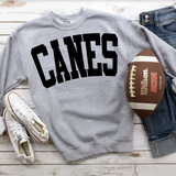 Canes Solid Arch Name Digital Download