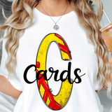 C Cards Softball PNG Digital Download