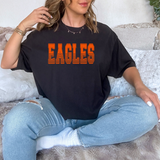 Eagles Orange Varsity Line Team Digital Download