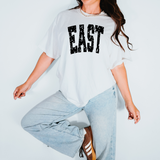 East Black Varsity Distressed Teams Digital Download