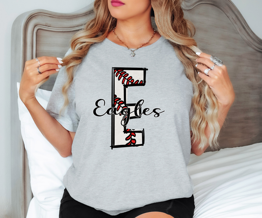 E Eagles Baseball PNG Digital Download