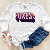 Foxes Layered Stack Digital Download