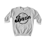 Bison Round Frame Digital Download
