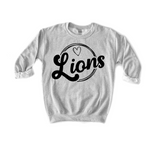 Lions Round Frame Digital Download