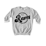 Rams Round Frame Digital Download