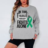 Nobody Fights Alone Green Ribbon Digital Download