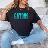 Gators Teal Varsity Line Team Digital Download